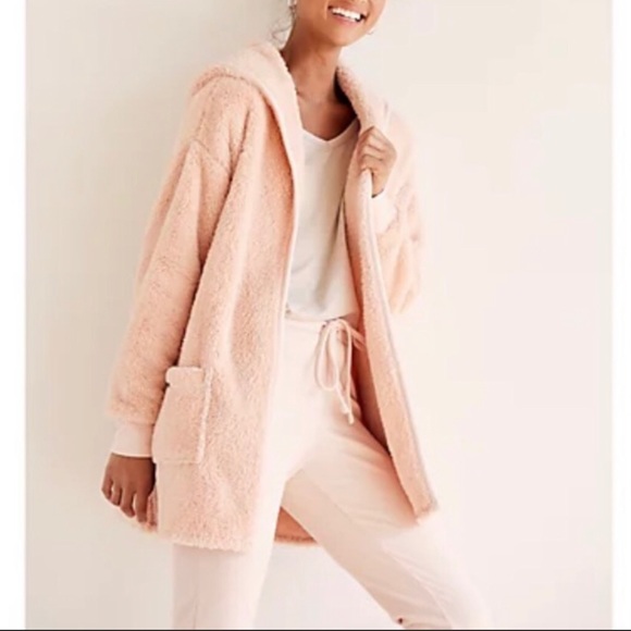 koolaburra by ugg cozy shaggy plush cardigan with rib detail